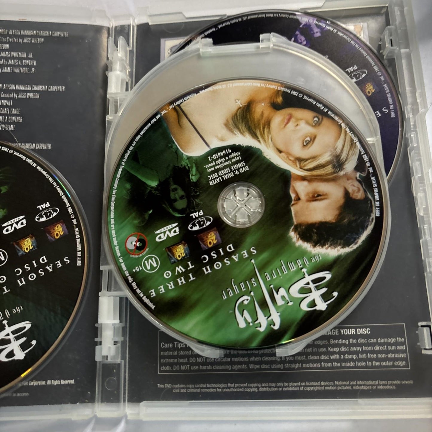 Buffy the Vampire Slayer : Season 3 (DVD, 1998) Region 4