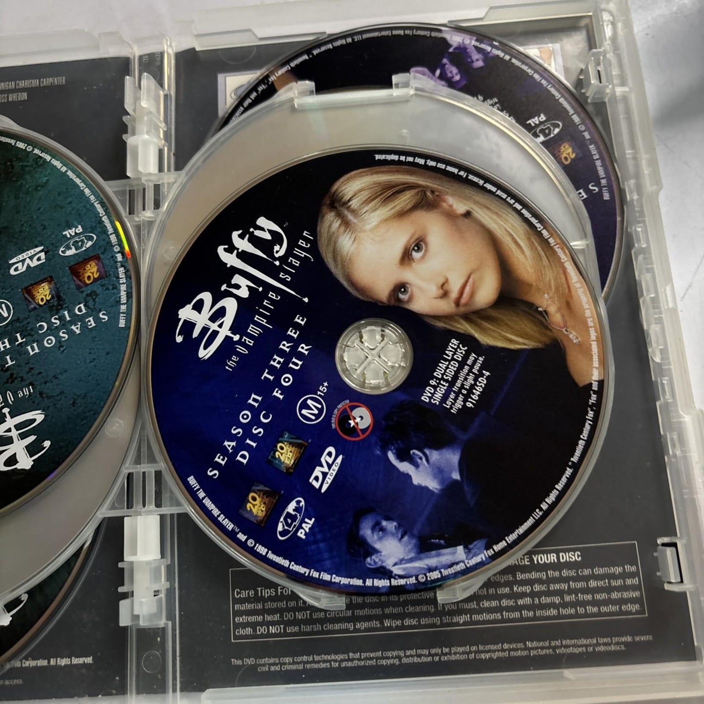 Buffy the Vampire Slayer : Season 3 (DVD, 1998) Region 4