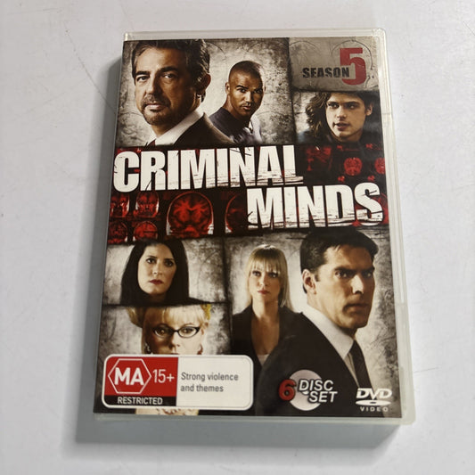 Criminal Minds : Season 5 (DVD, 2009) Region 4