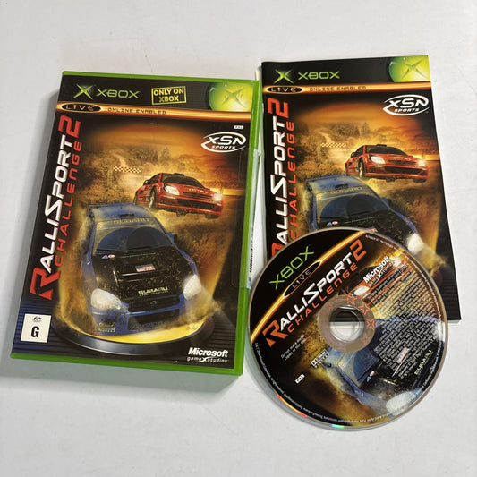 Ralli Sport Challenge 2 - Microsoft XBOX Original - PAL Manual