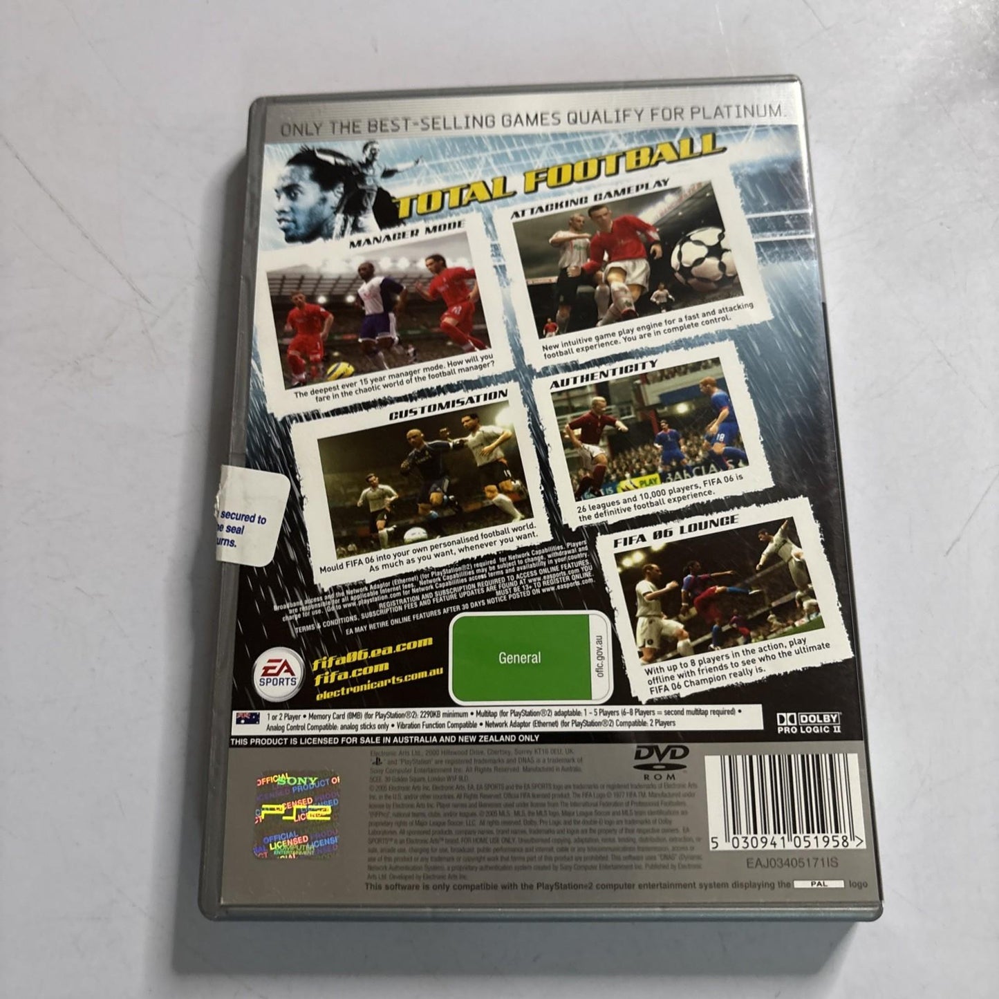 FIFA 06, Playstation 2 PS2 Game PAL