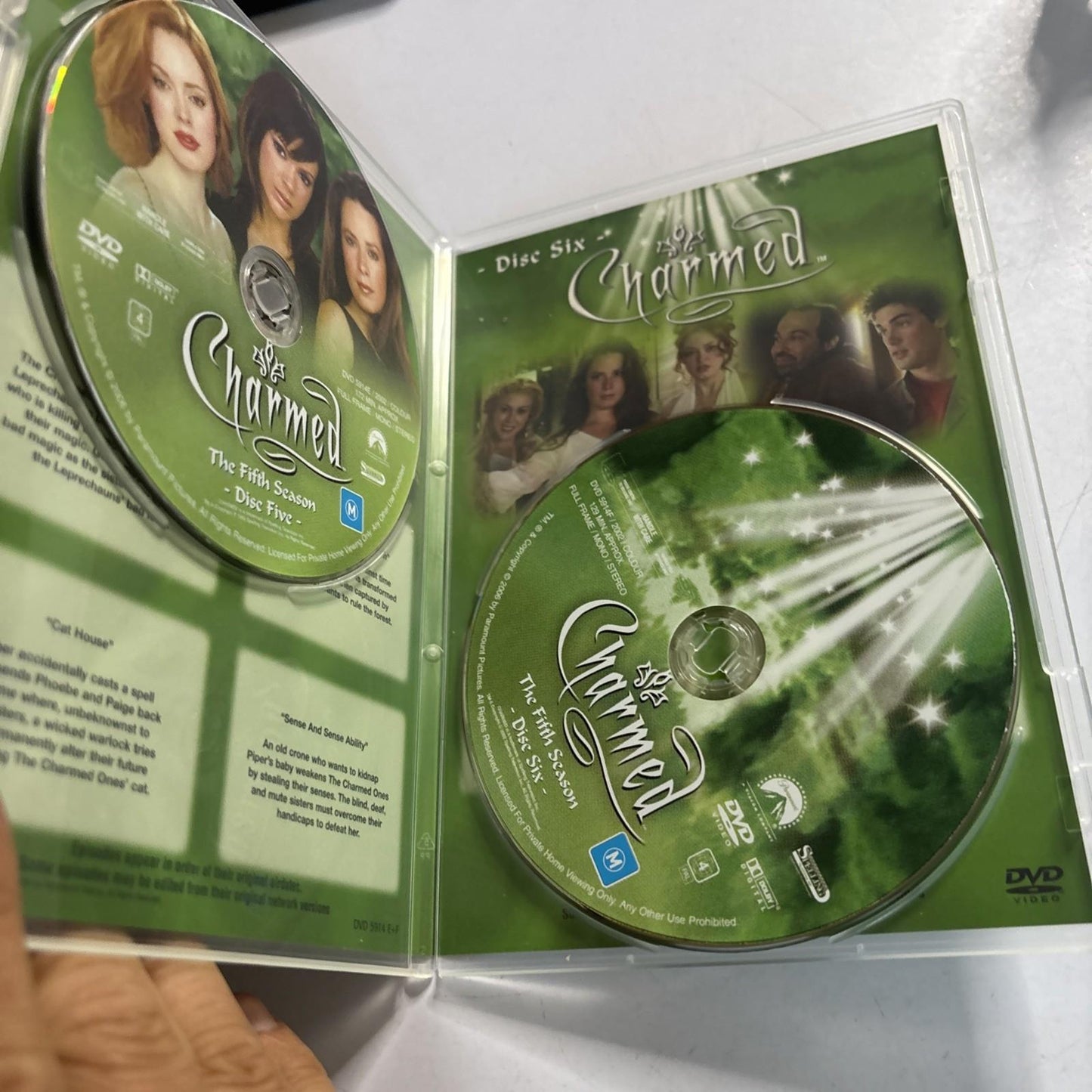 Charmed : Season 5 (DVD, 2002) Region 4