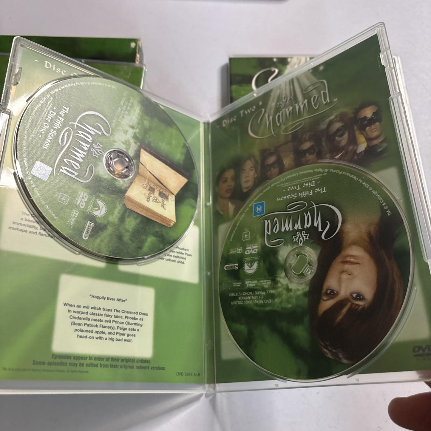 Charmed : Season 5 (DVD, 2002) Region 4