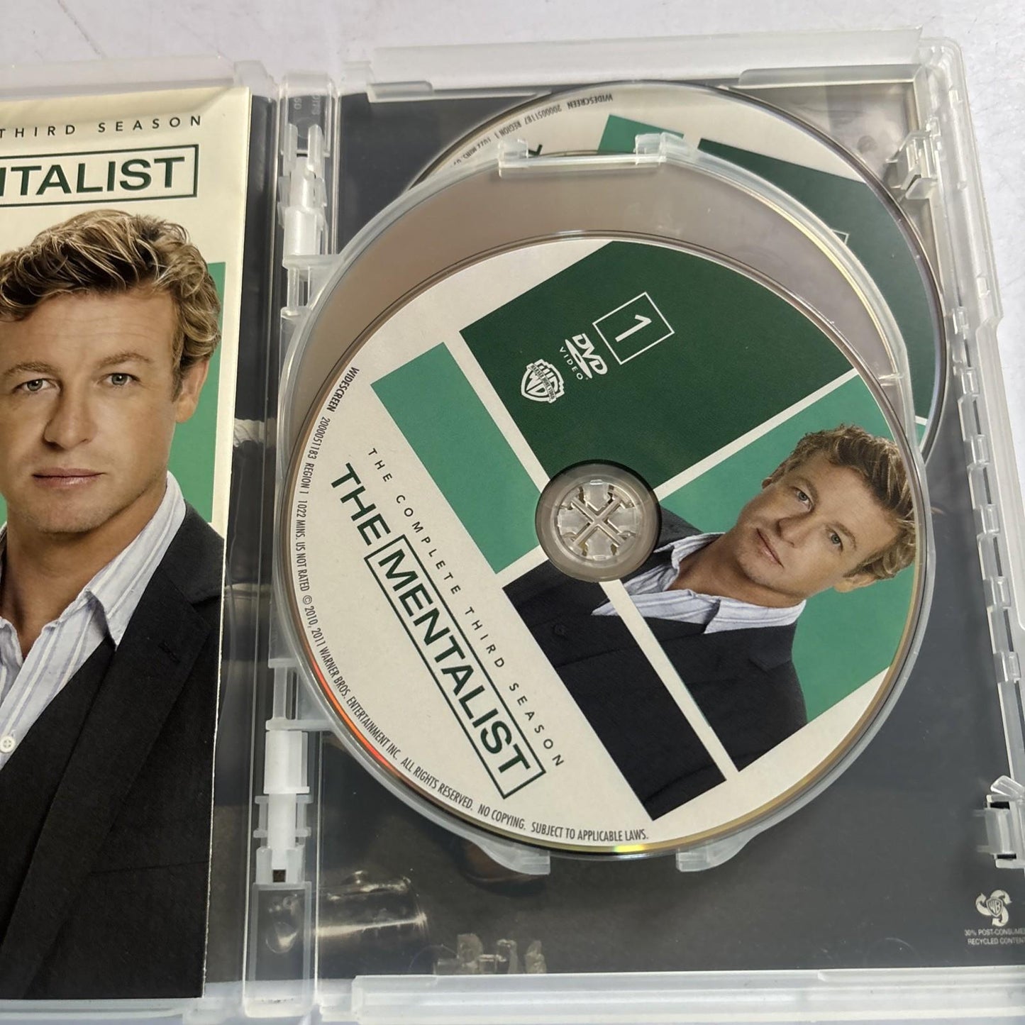 The Mentalist - Season 3 (DVD, 2011) Region 4