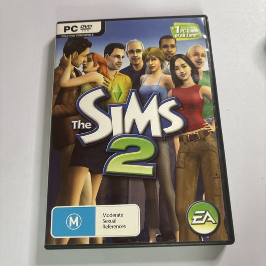 The Sims 2 PC-DVD-Rom Complete With Manual PC & Key Code Windows 98 2000 XP ME