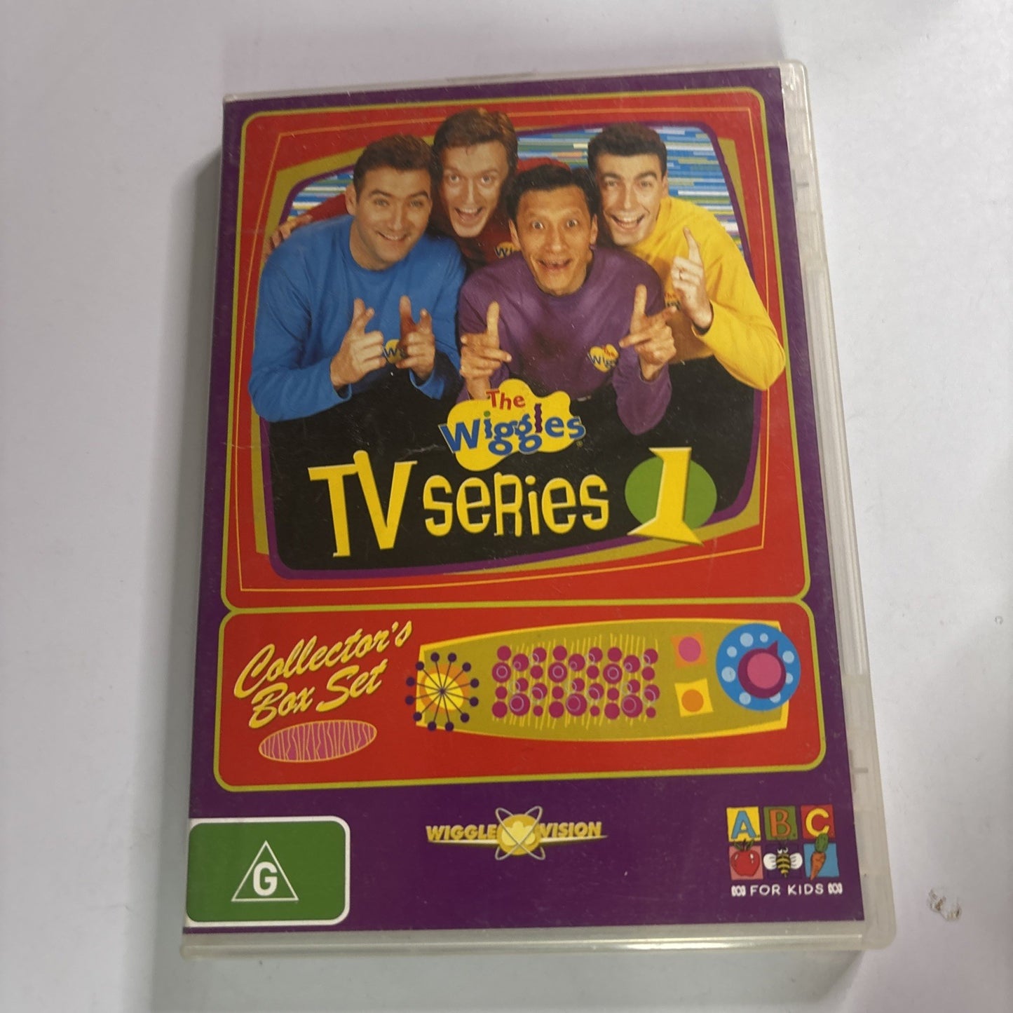 The Wiggles TV Series 1 Collectors Box Set DVD - Region 4 - MISSING DISC 2