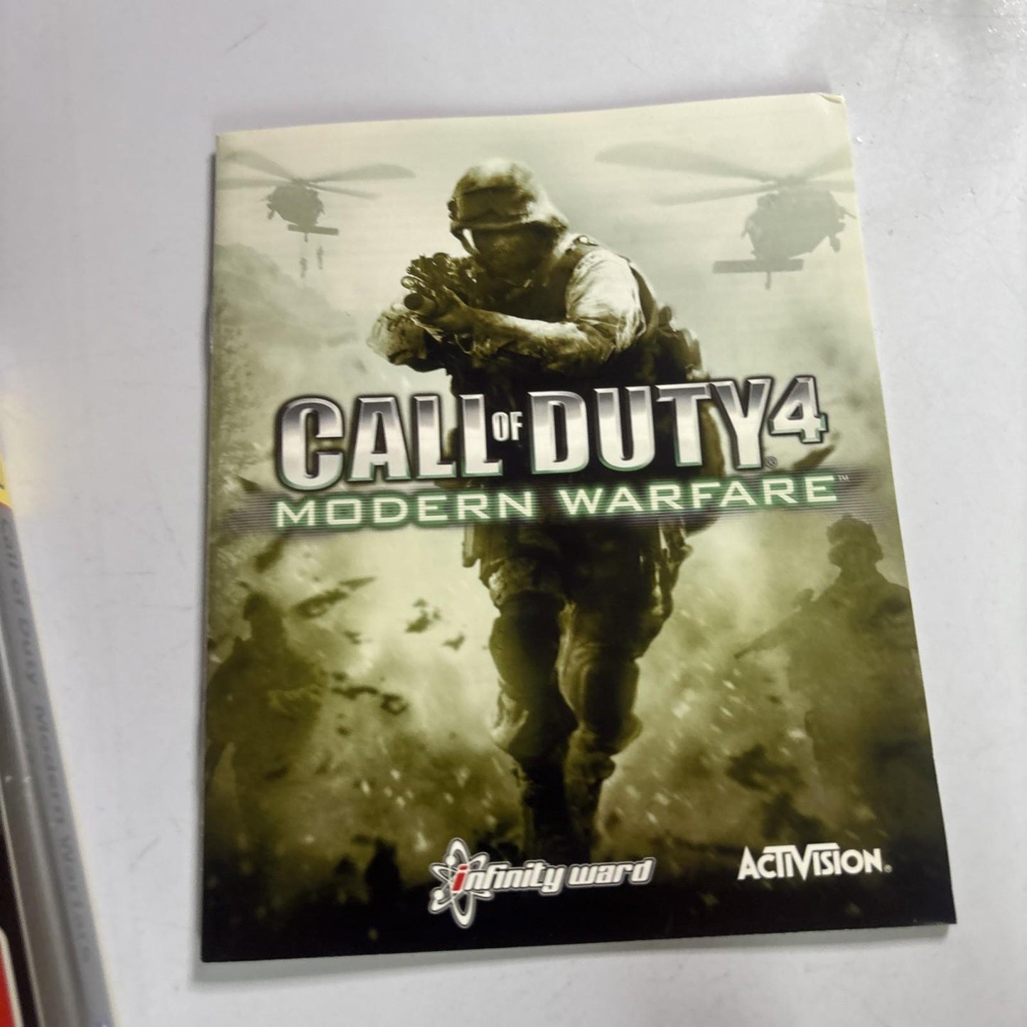Call Of Duty 4: Modern Warfare (Sony Playstation 3 PS3) Complete With Manual