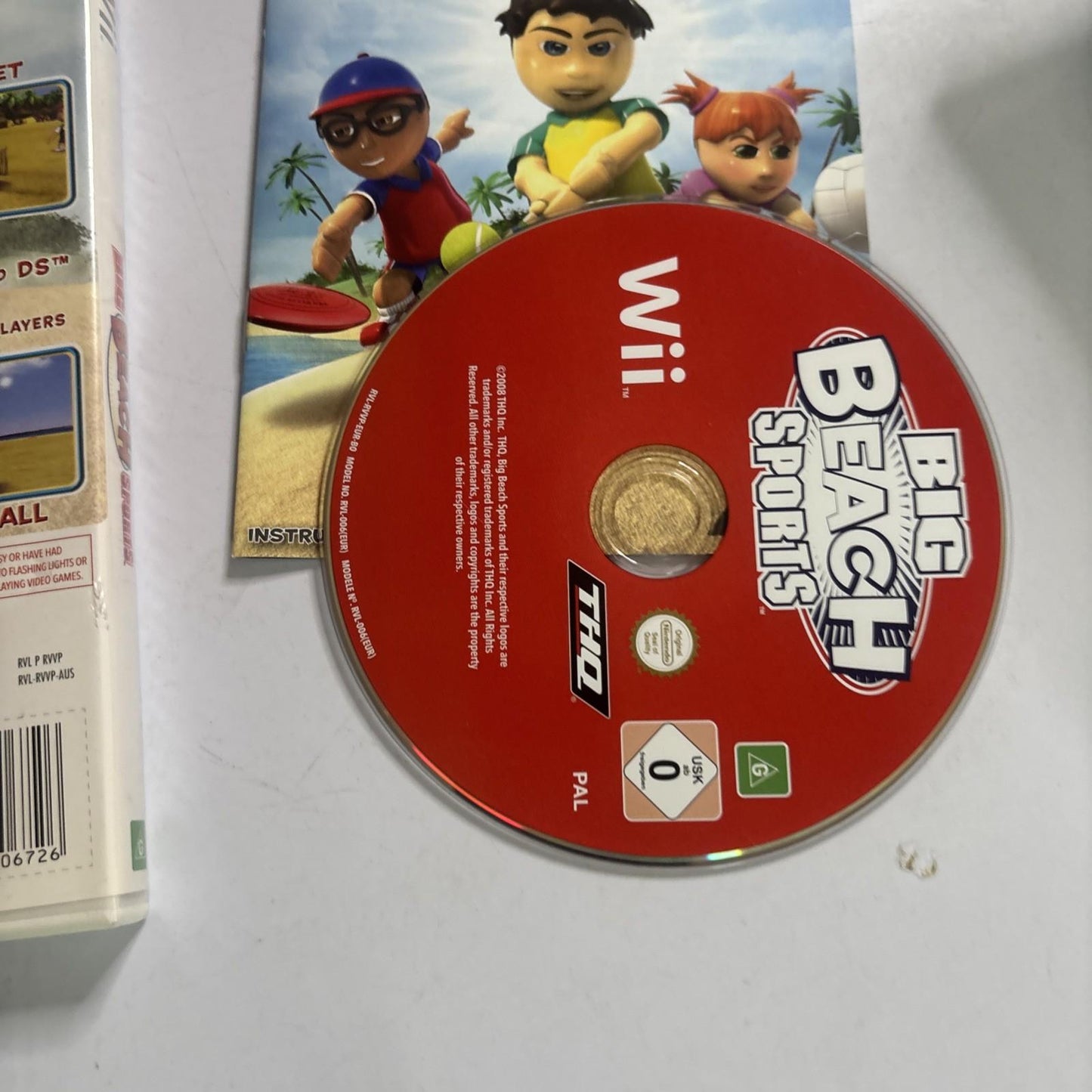 Big Beach Sports Nintendo Wii PAL Game