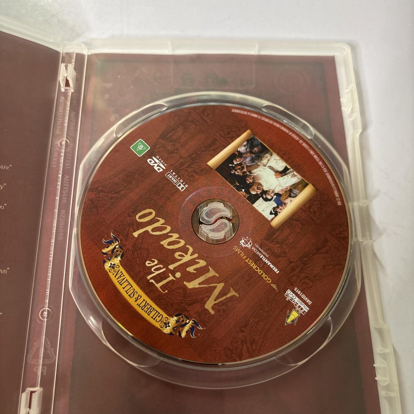 The Mikado Gilbert & Sullivan Musical Opera (DVD, 1982) Region 4