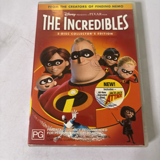 The Incredibles (DVD, 2004) Region 4