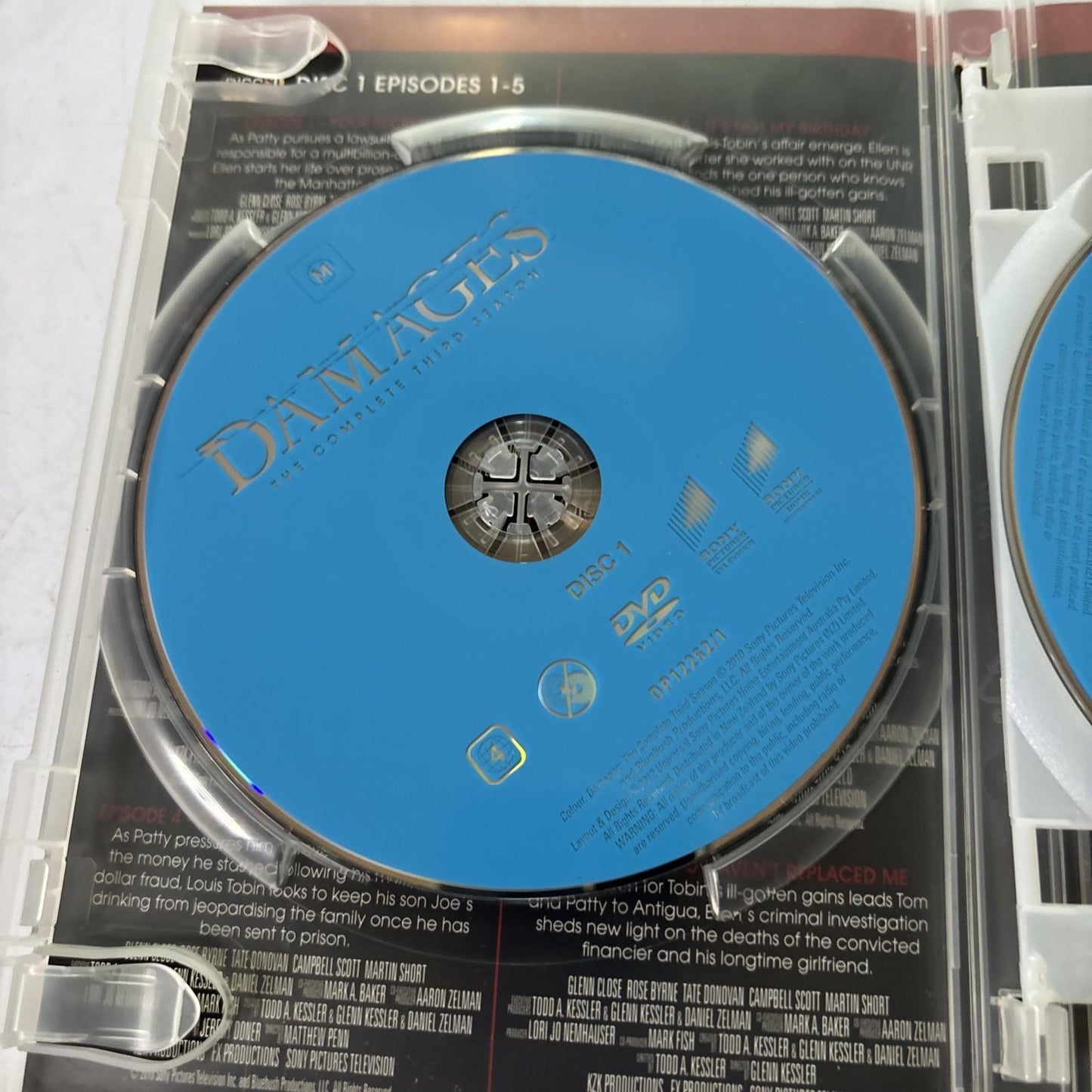 Damages : Season 3 (DVD, 2009) Region 4