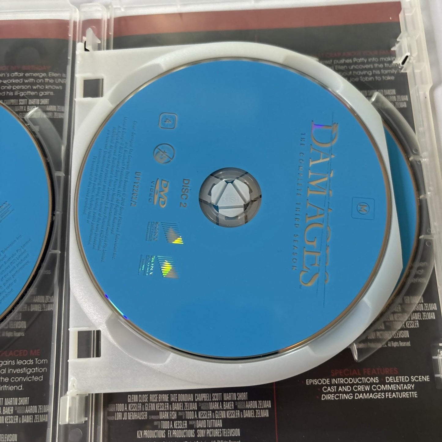 Damages : Season 3 (DVD, 2009) Region 4