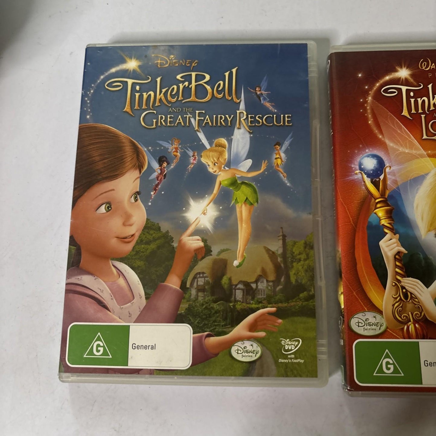 Tinker Bell and the Great Fairy Rescue / The Lost Treasure DVD Region 4