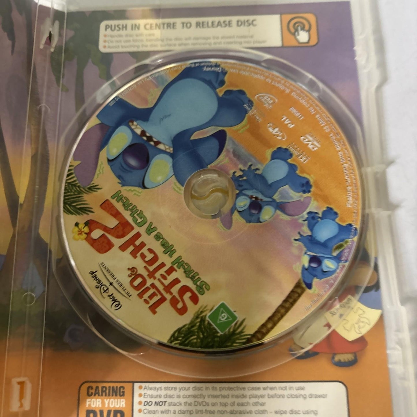 Lilo & Stitch 2 - Stitch Has A Glitch (DVD, 2005) Disney Animated Region 4