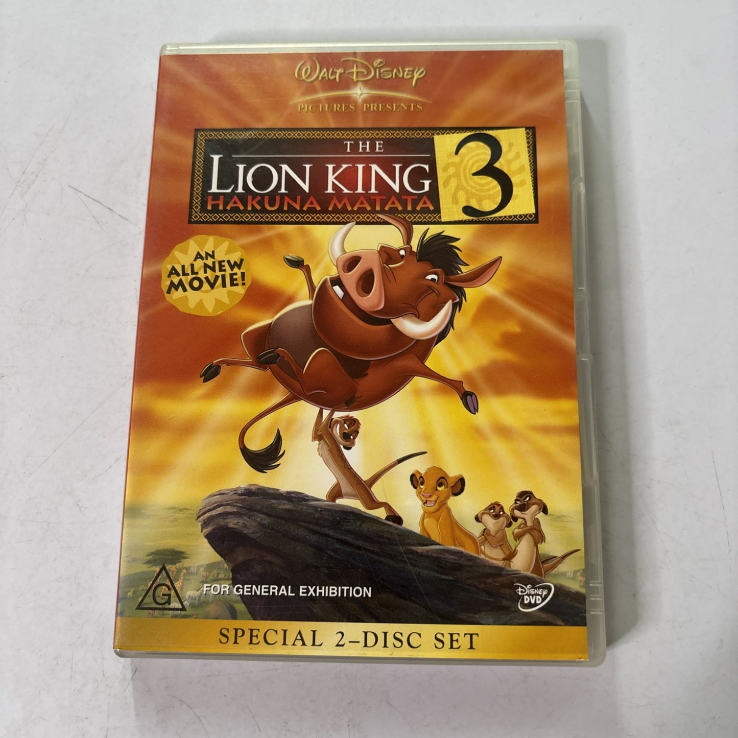 The Lion King 3 Hakuna Matata (DVD, 2004, 2-Disc) Disney Animated Film Region 4