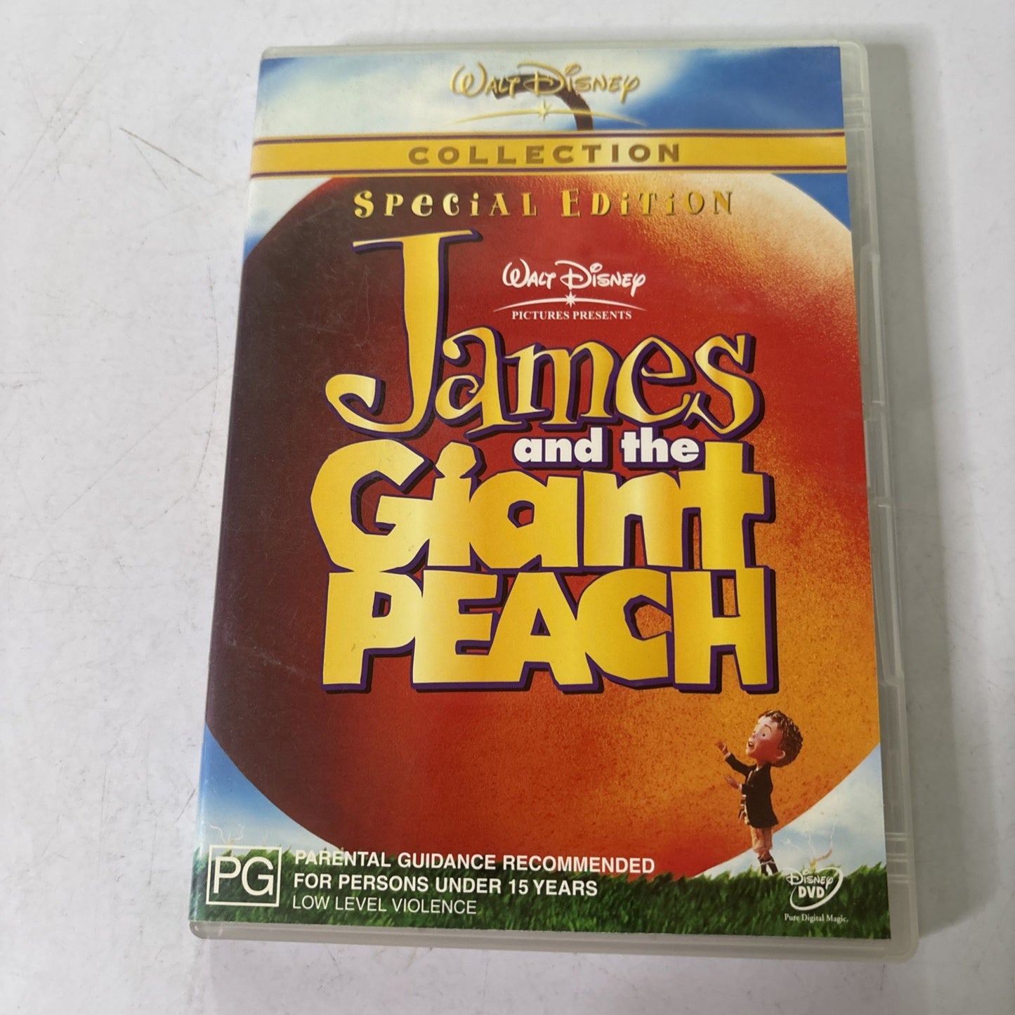 James and the Giant Peach (DVD, 1996)  Disney Region 4