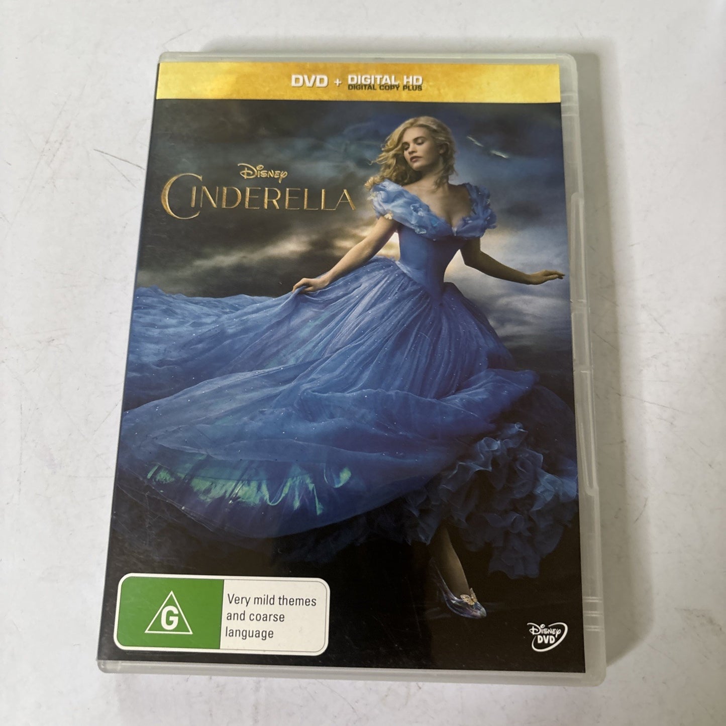 Cinderella (DVD, 2015) Cate Blanchett, Lily James Region 4