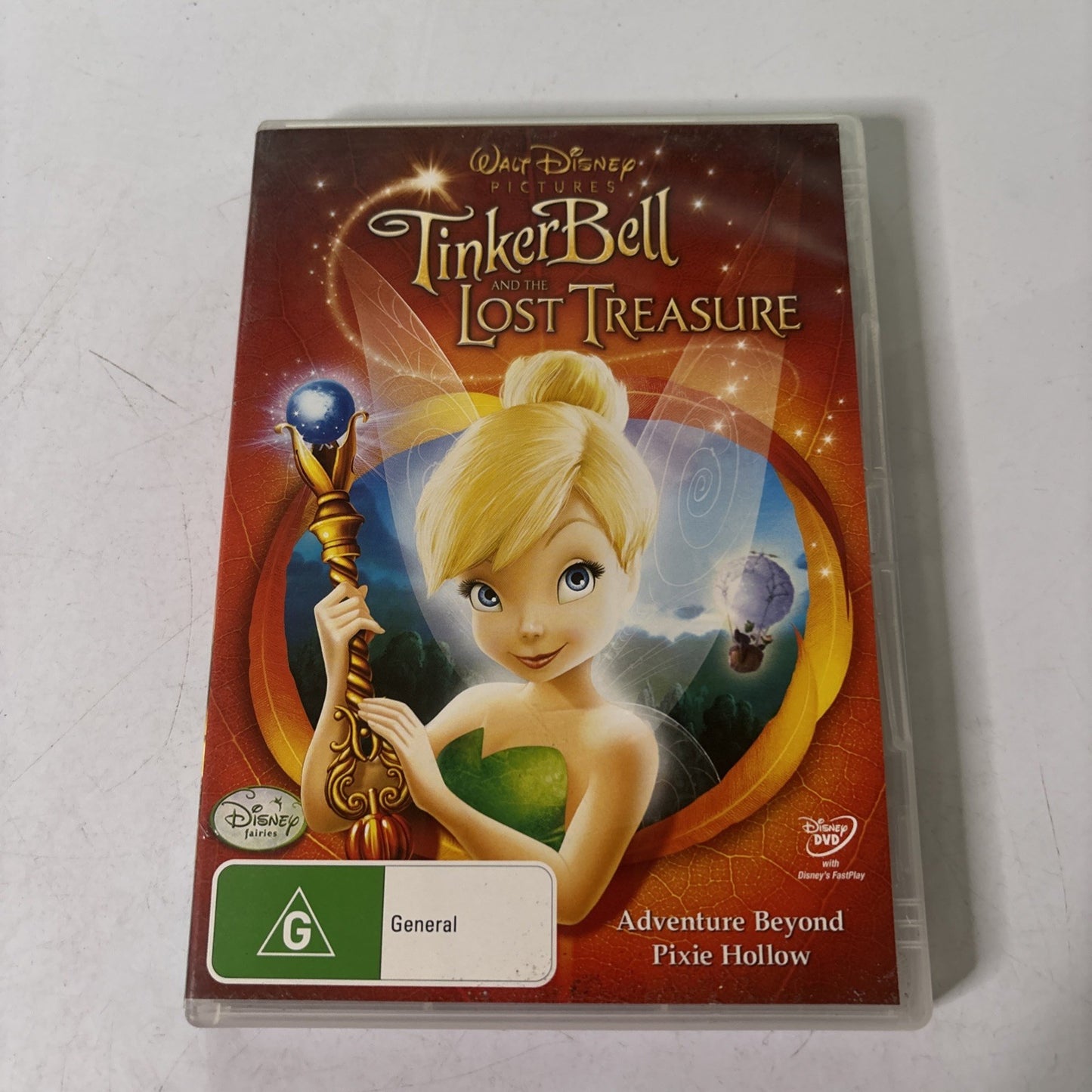 Tinker Bell and the Lost Treasure (DVD, 2009) Disney Region 4