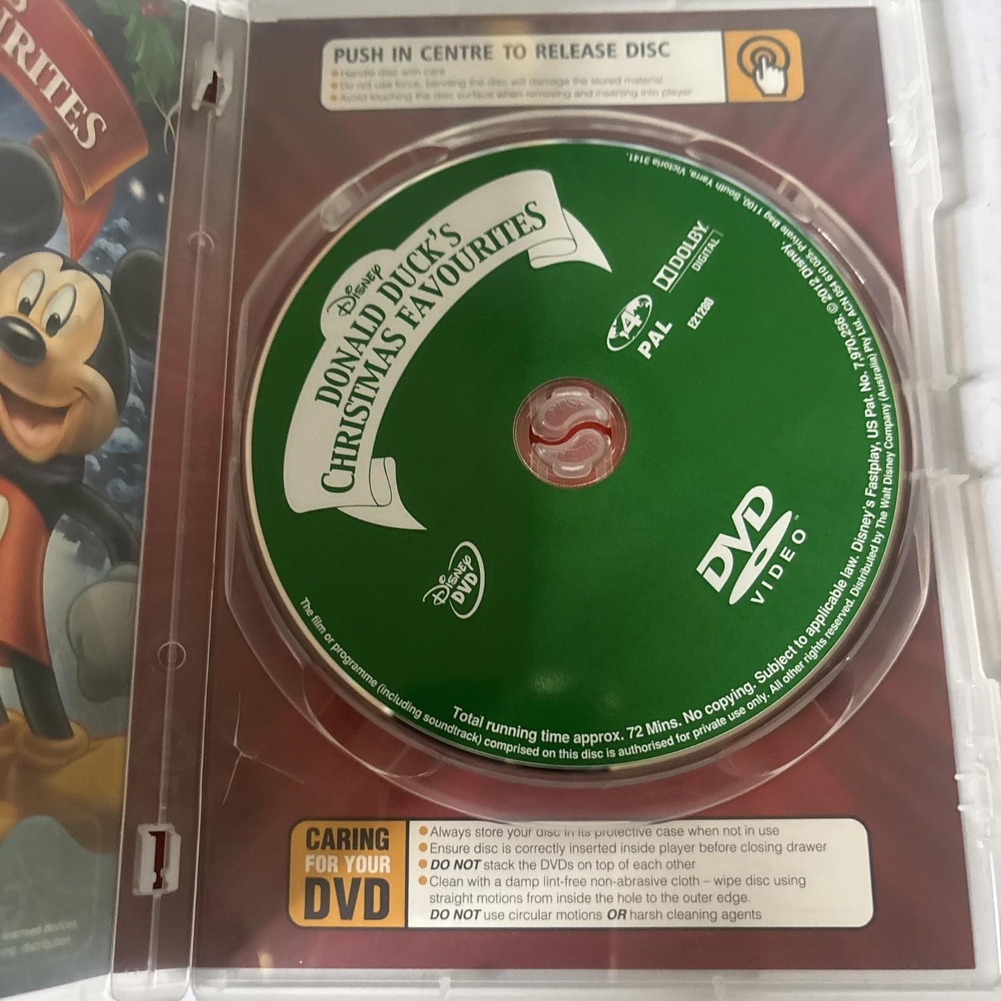 Disney's Christmas Favourites (DVD, 2005) Region 4