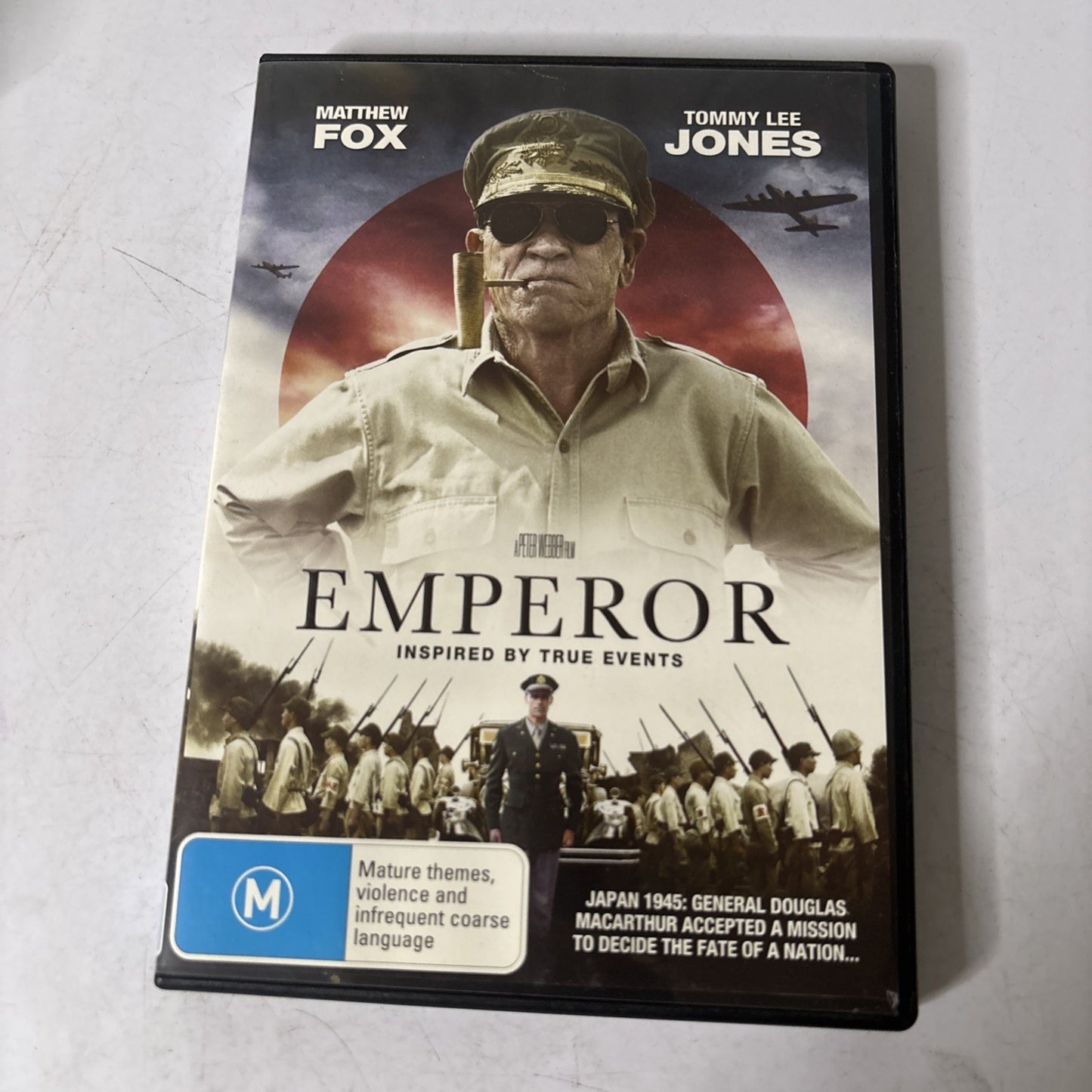 Emperor (DVD, 2012) Tommy Lee Jones, Matthew Fox Region 4 NEW