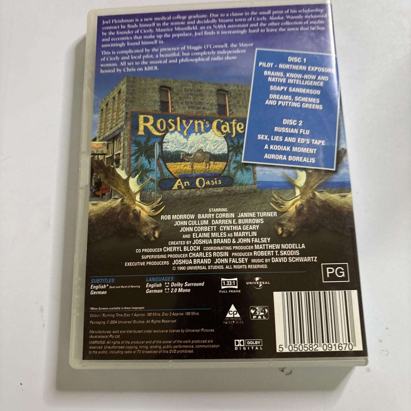 Northern Exposure : Season 1 (DVD, 1990) Region 4