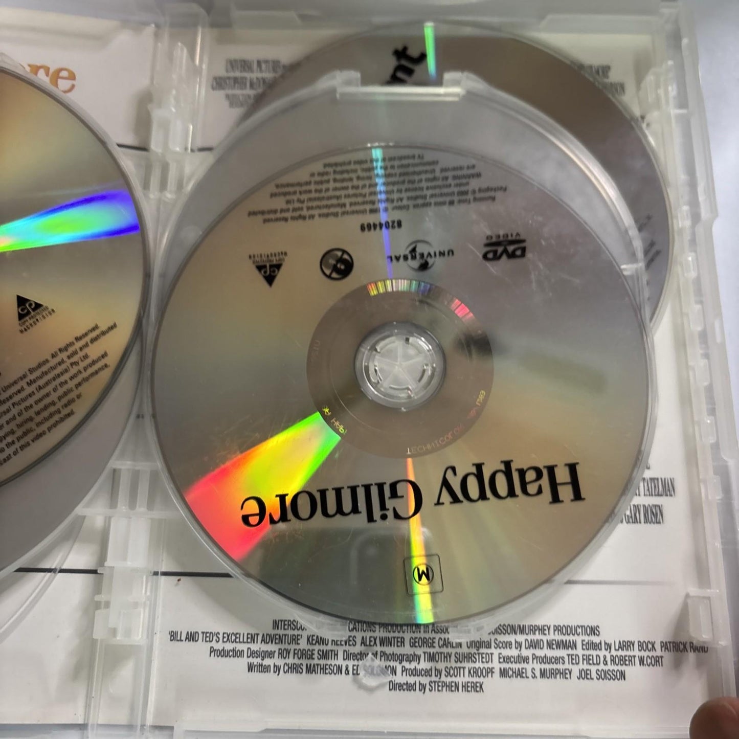 Happy Gilmore / Major Payne / Liar Liar / Baseketball / Bill And Ted DVD Region4