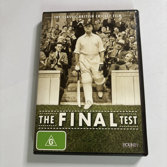 The Final Test (DVD, 1953) Jack Warner, Robert Morley Region 4 NEW