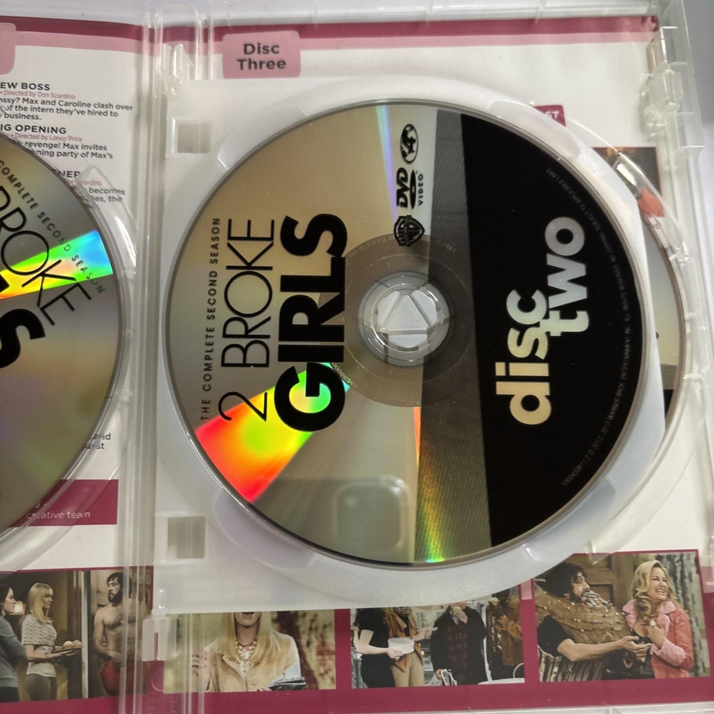 2 Broke Girls : Season 2 (DVD, 2011) Region 4