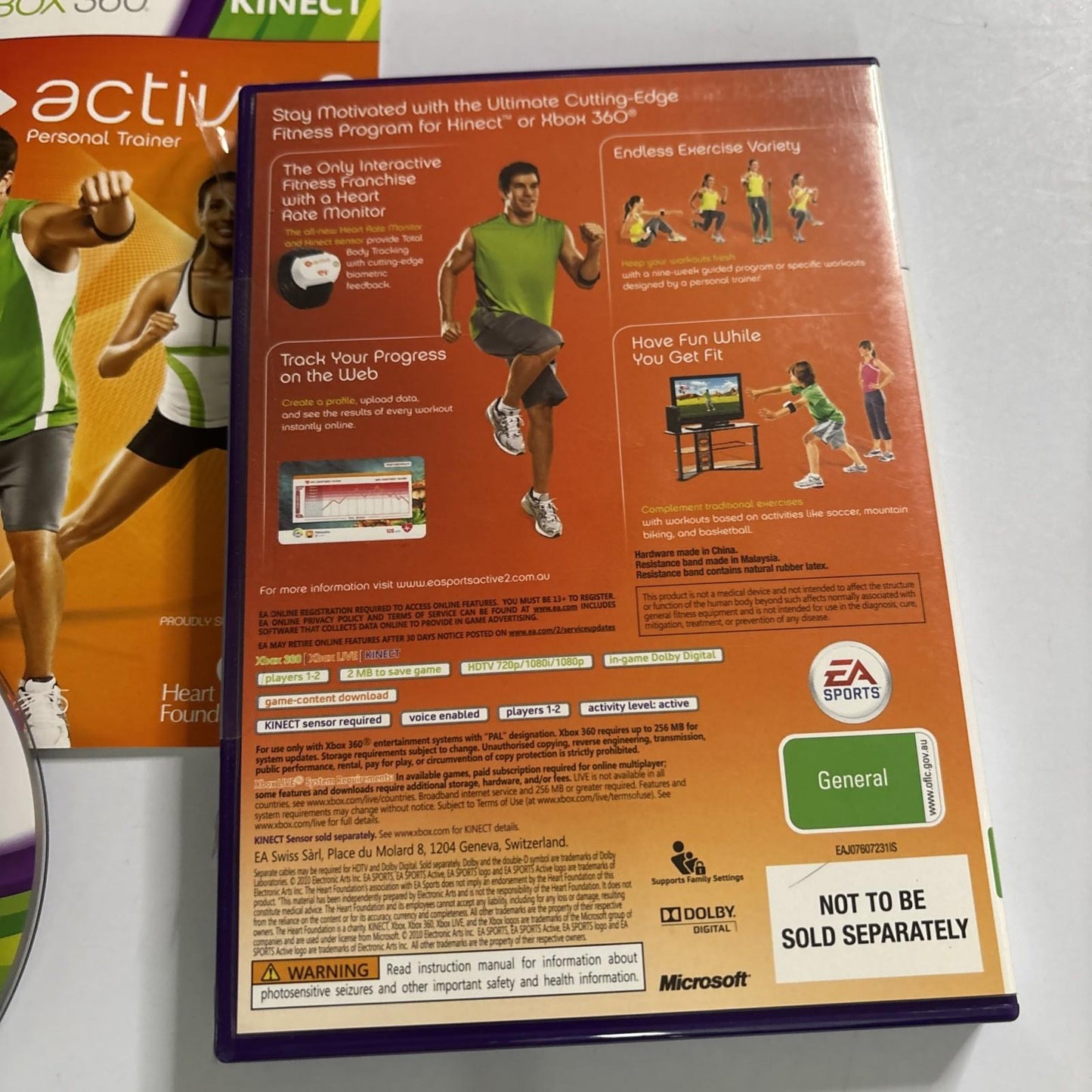 EA Sports Active 2 Personal Trainer Xbox 360 PAL