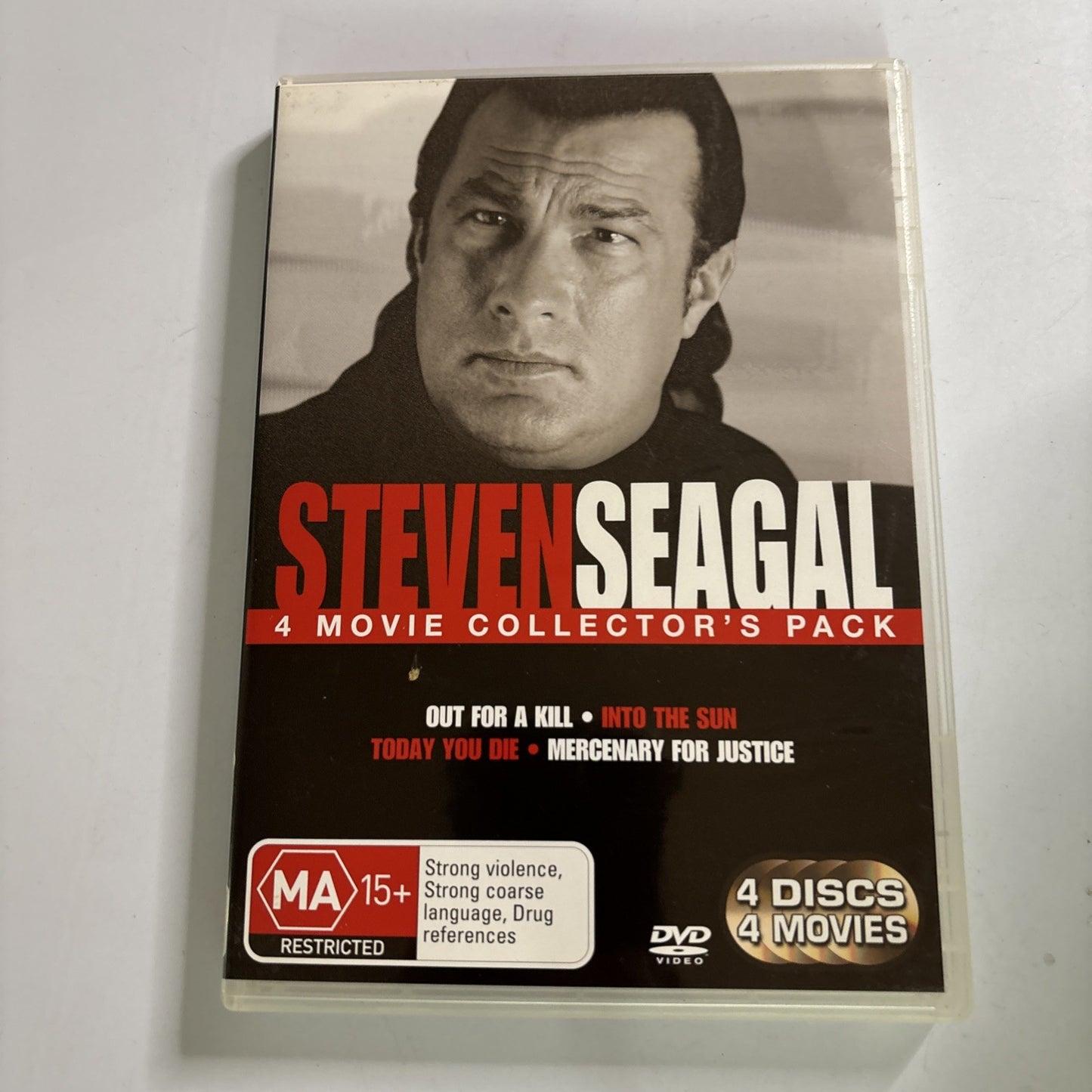 Into the Sun / Mercenary for Justice / Out for a Kill / Today You Die DVD NEW