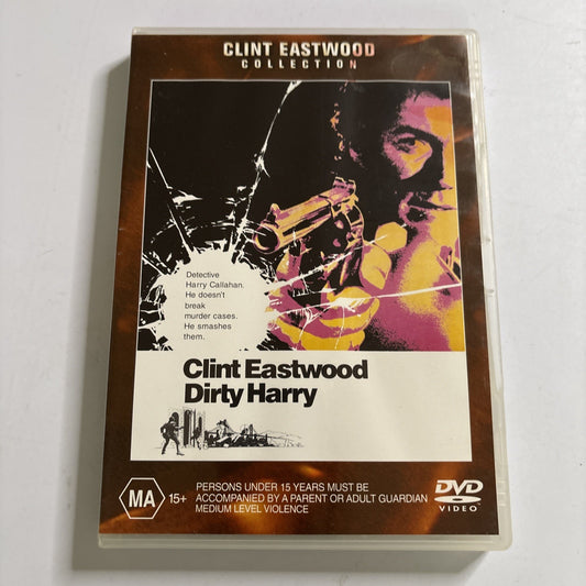 Dirty Harry (DVD, 1971) Clint Eastwood Region 4
