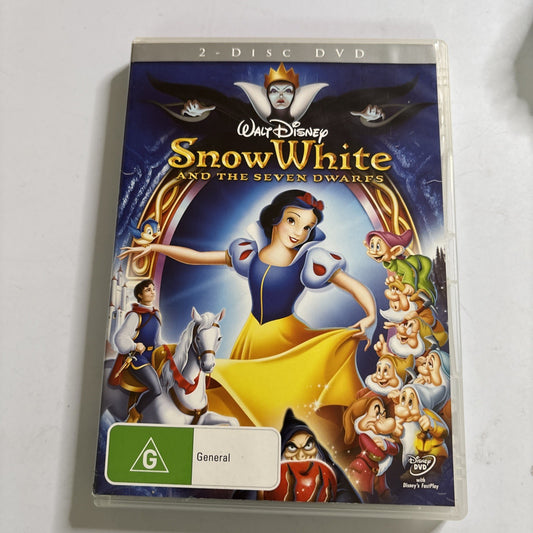 Snow White and the Seven Dwarfs (DVD, 1937) Disney Region 4