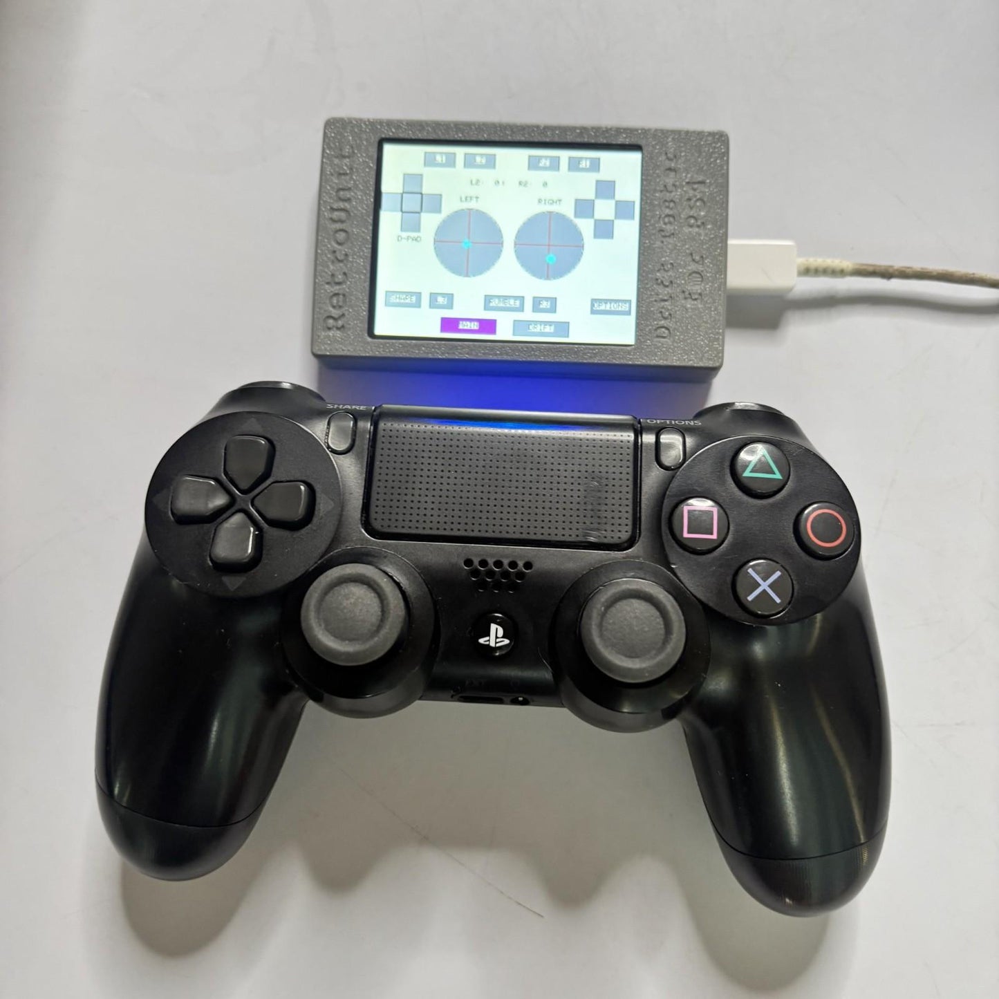 RetroUnit Controller Drift & Button Tester for PS4 - Test Drift in Seconds