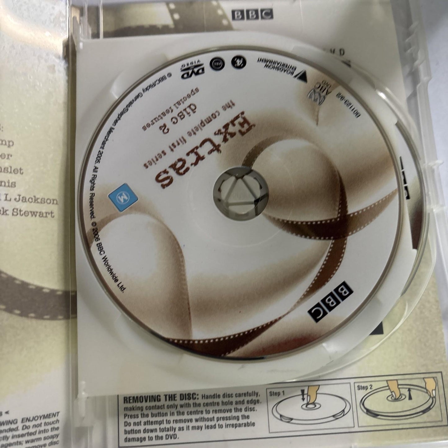Extras : Season 1 (DVD, 2005) Ricky Gervais, Stephen Merchant Region 4