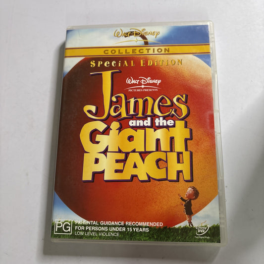 James and the Giant Peach (DVD, 1996) Disney Region 4