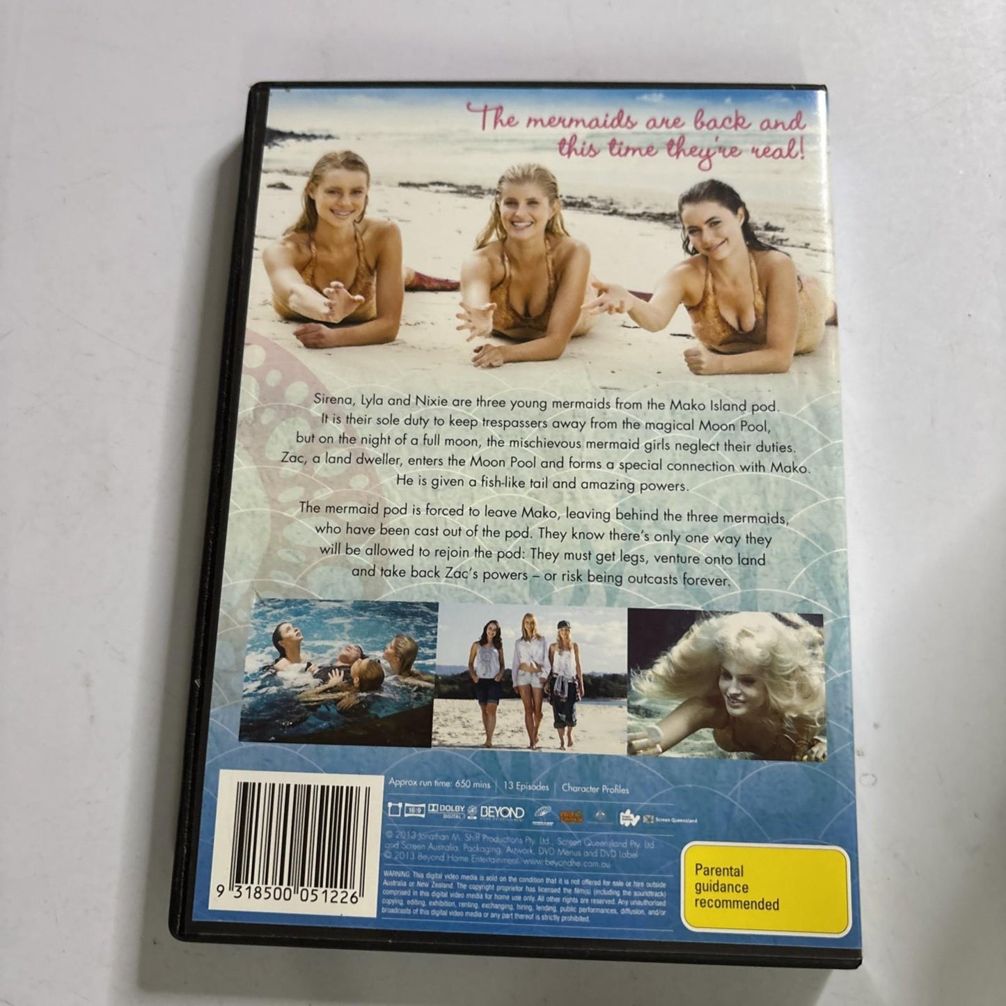 Mako Mermaids : Vol 1 (DVD, 2013) Region 4