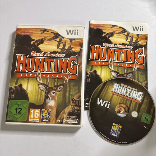 North American Hunting Extravaganza (Nintendo Wii, PAL) manual