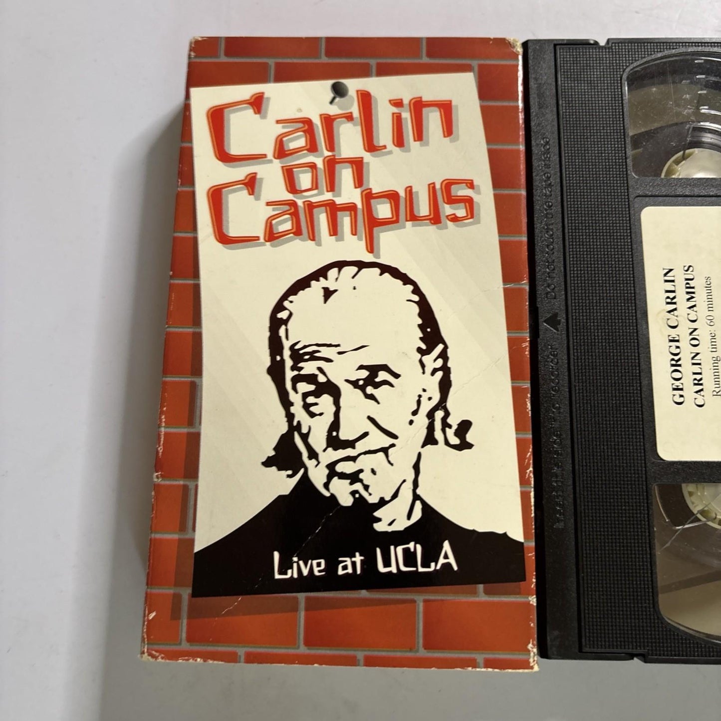 Carlin on Campus - Live At UCLA (VHS, 1997) NTSC George Carlin