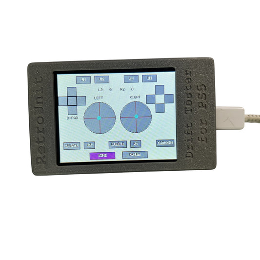 RetroUnit Controller Drift & Button Tester for PS5 - Test Drift in Seconds