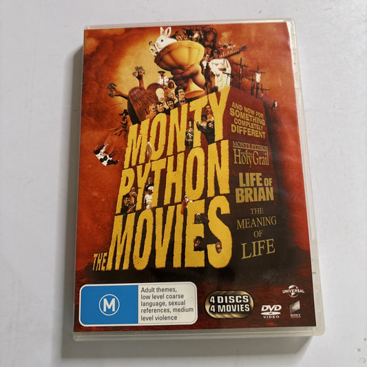 Monty Python The Movies Collection DVD 4-Disc Set Region 4