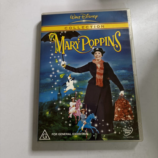 Mary Poppins (DVD, 1964) Disney Julie Andrews Region 4