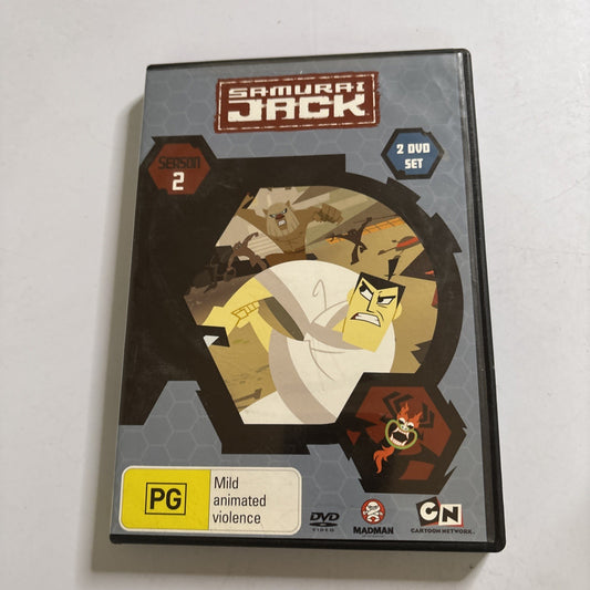 Samurai Jack : Season 2 (DVD, 2001) Region 4