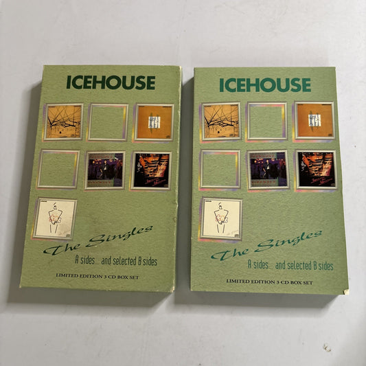 Icehouse - The Singles (A Sides... And Selected B Sides) (CD, 1995, 3-Disc)