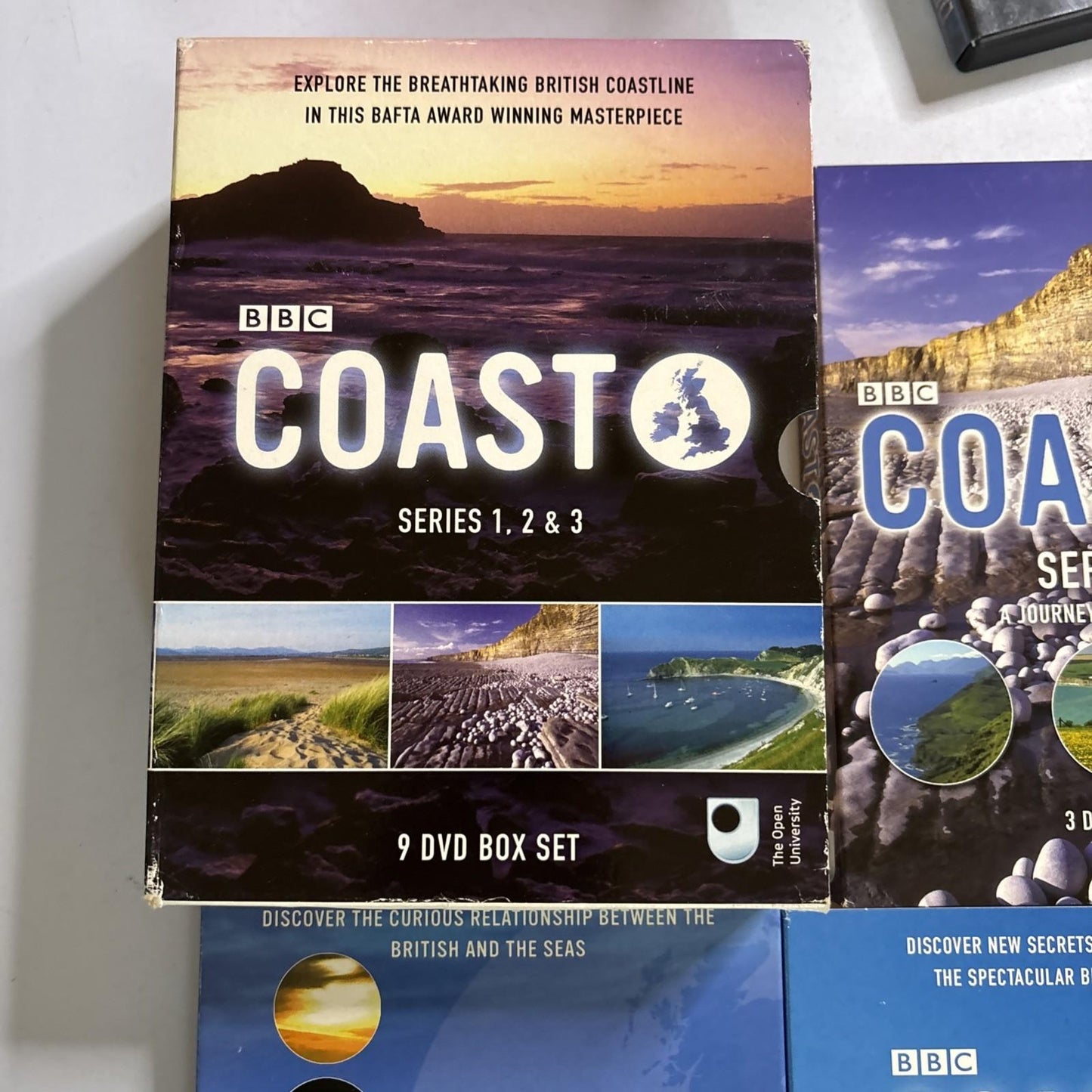 BBC Coast - Complete Series 1 2 3 (DVD, 2007, 9-Disc) Gill Tierney Region 2