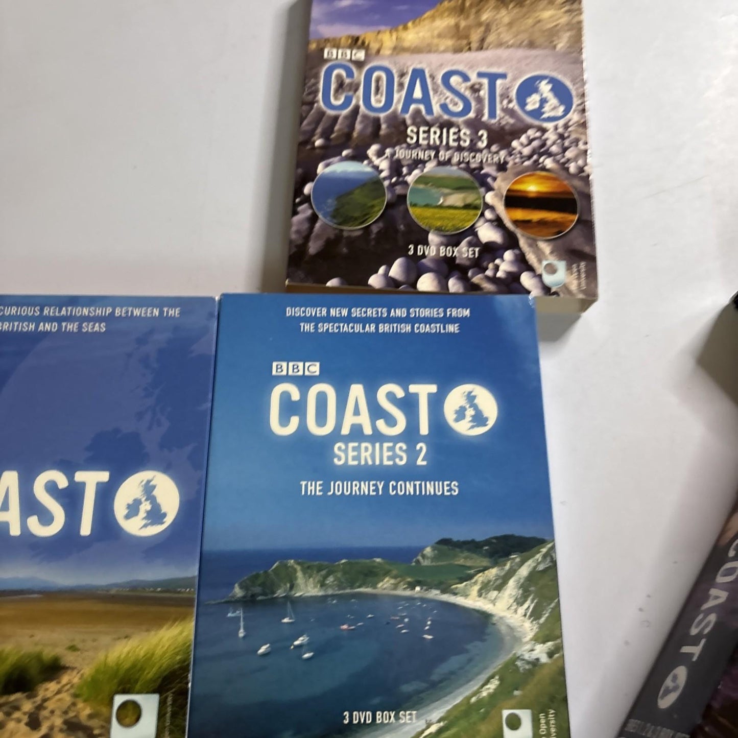 BBC Coast - Complete Series 1 2 3 (DVD, 2007, 9-Disc) Gill Tierney Region 2
