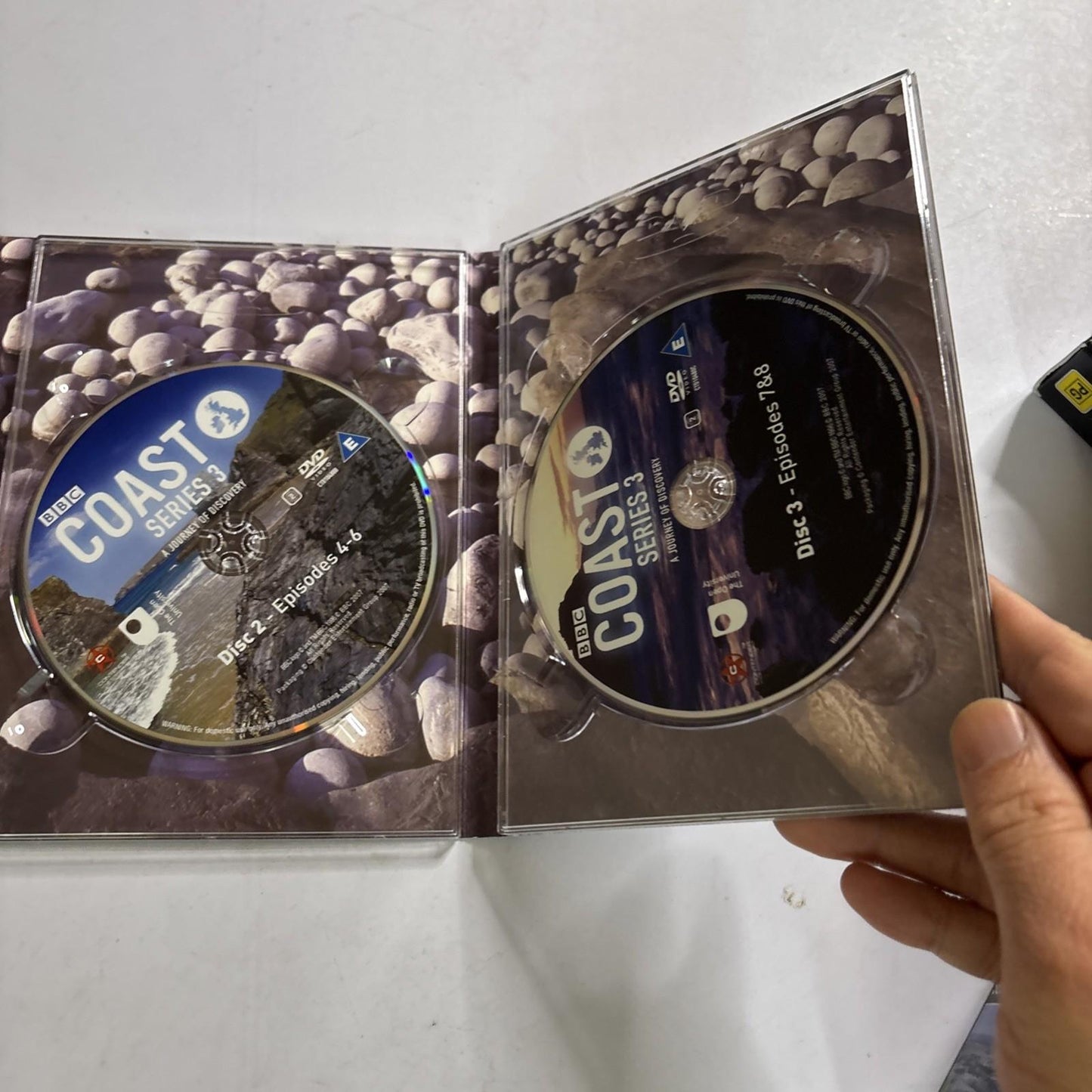 BBC Coast - Complete Series 1 2 3 (DVD, 2007, 9-Disc) Gill Tierney Region 2