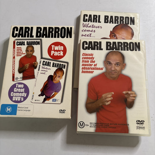 Carl Barron - Live / Whatever Comes Next (DVD, 2003) All Regions