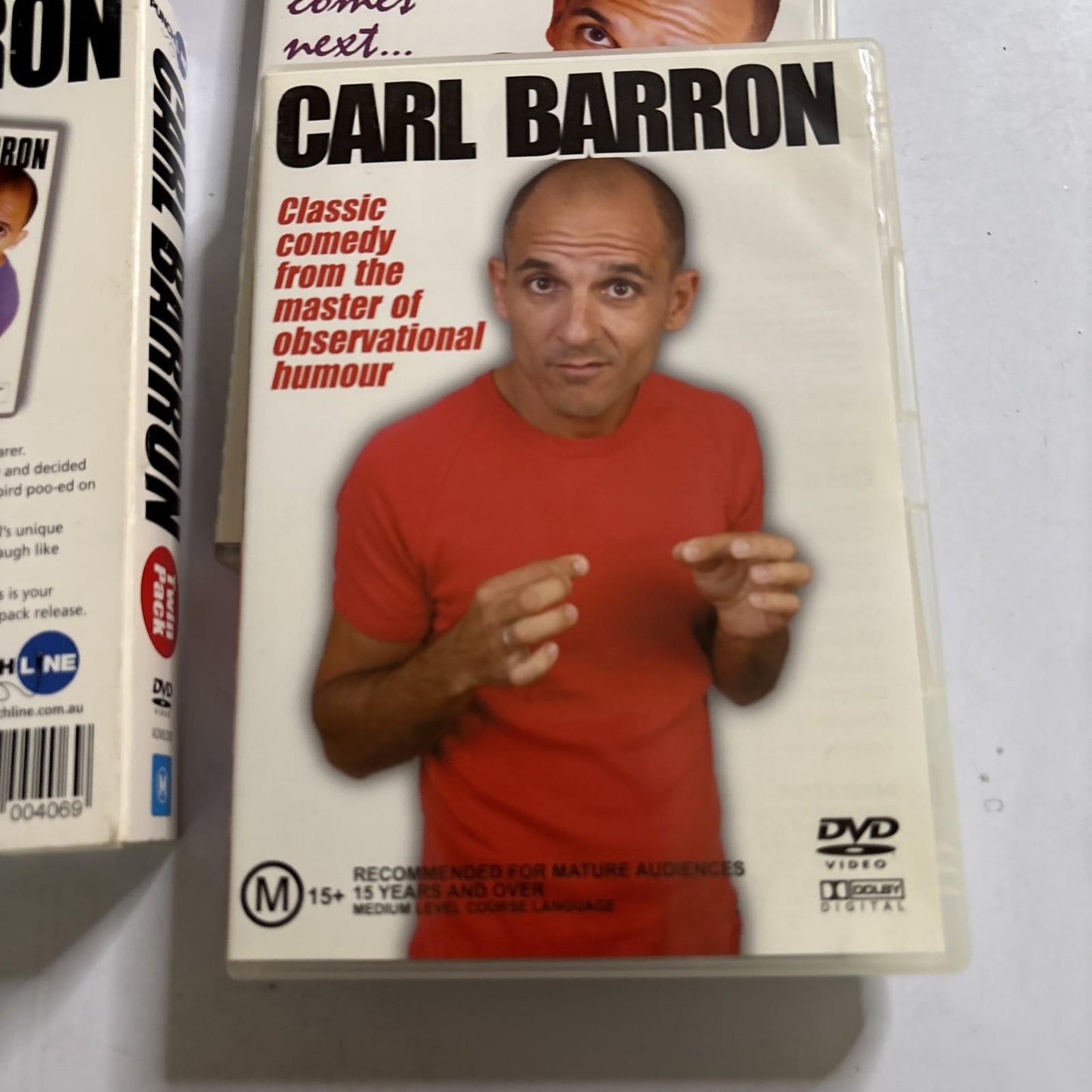 Carl Barron - Live / Whatever Comes Next (DVD, 2003) All Regions