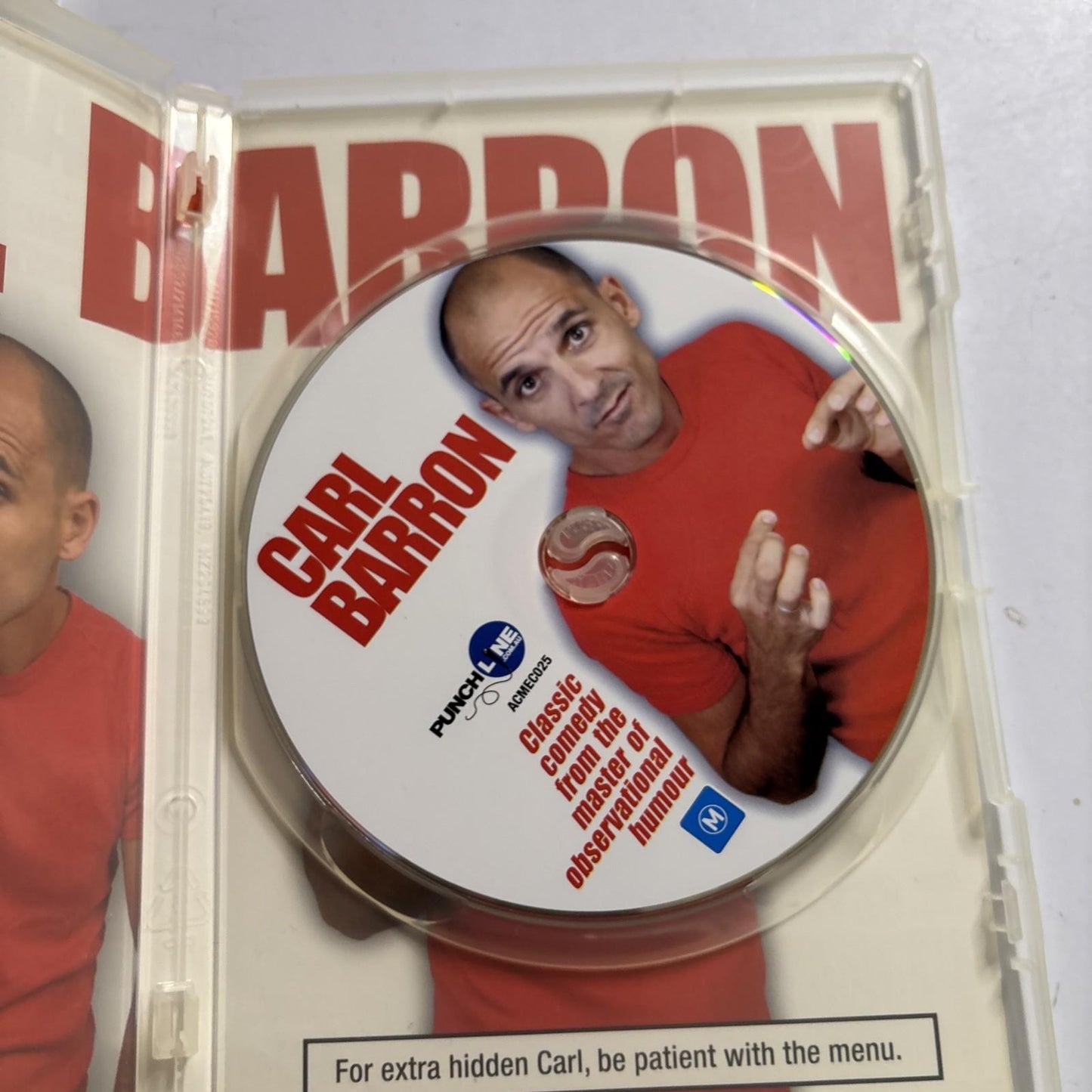 Carl Barron - Live / Whatever Comes Next (DVD, 2003) All Regions