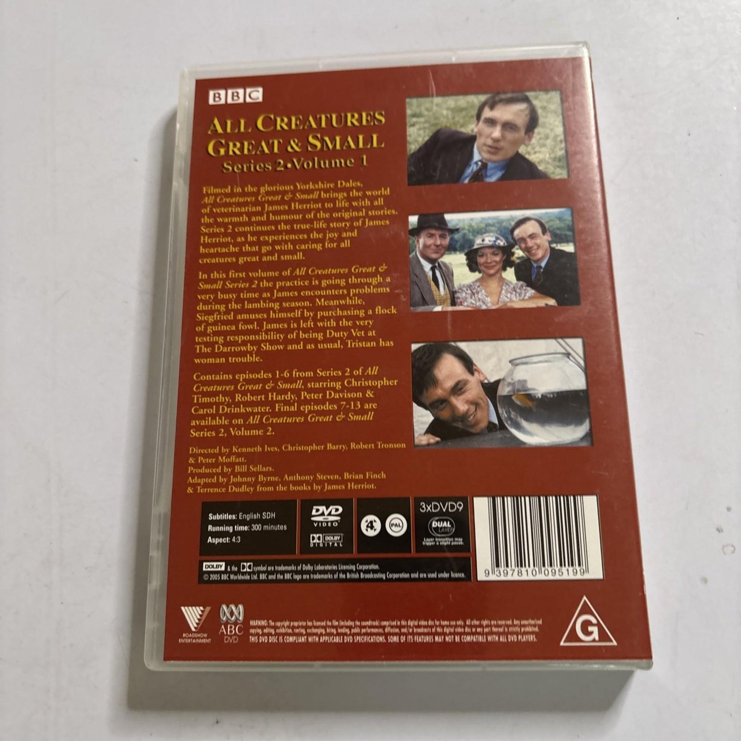 All Creatures Great and Small : Series 2 : Vol 1 (DVD, 1978) Region 4